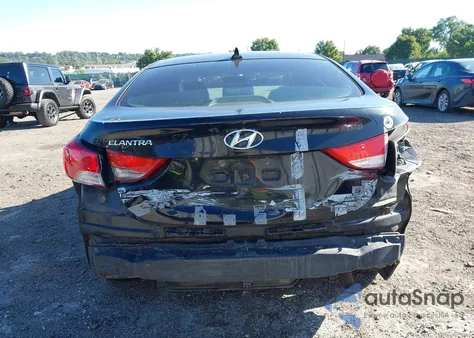 2012 Hyundai Elantra Gls (Ulsan Plant) z USA, uszkodzony, nr VIN KMHDH4AEXCU313660